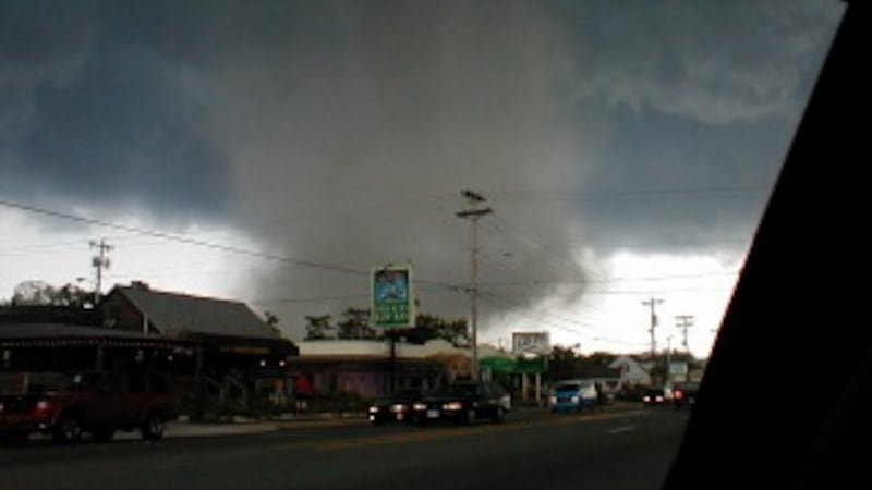 A devastating tornado struck Myrtle Beach, SC on July 6, 2001.