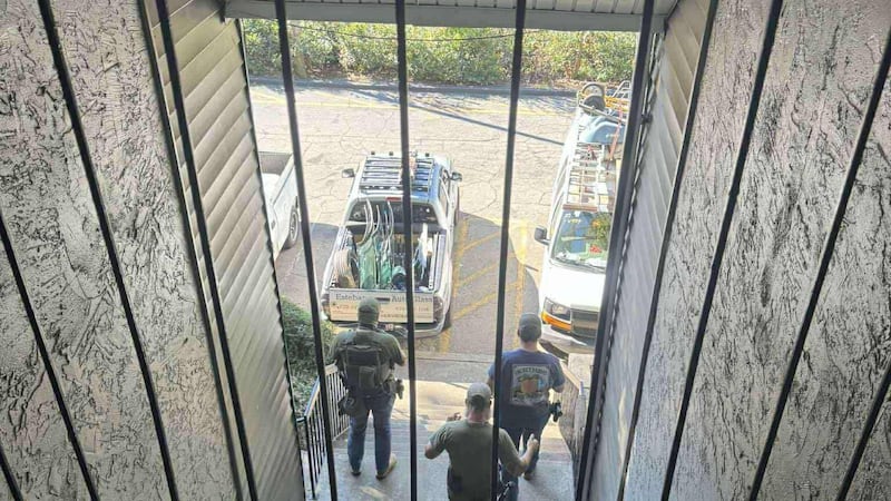 Supuestos agentes de ICE llegan a complejo de apartamentos y se llevan a un residente.