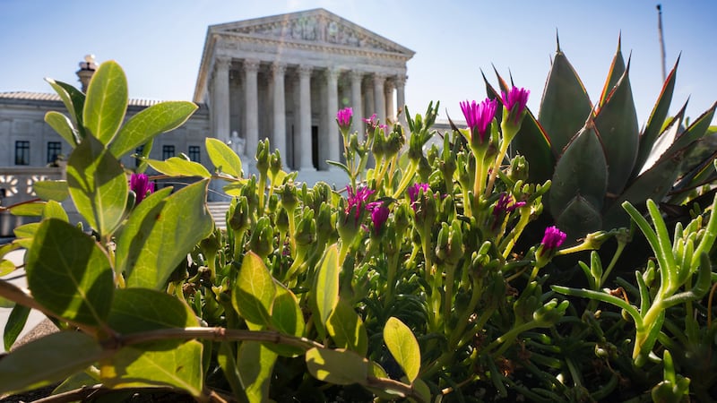 La sede de la Corte Suprema en Washington el 25 de agosto del 2026. . (AP foto/J. Scott...