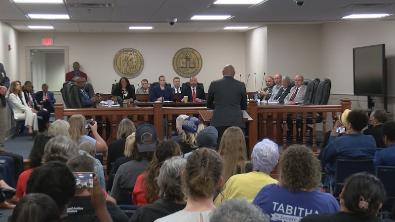 U.S. Rep. Shomari Figures spoke to both committees to try to dissuade them from passing bills...