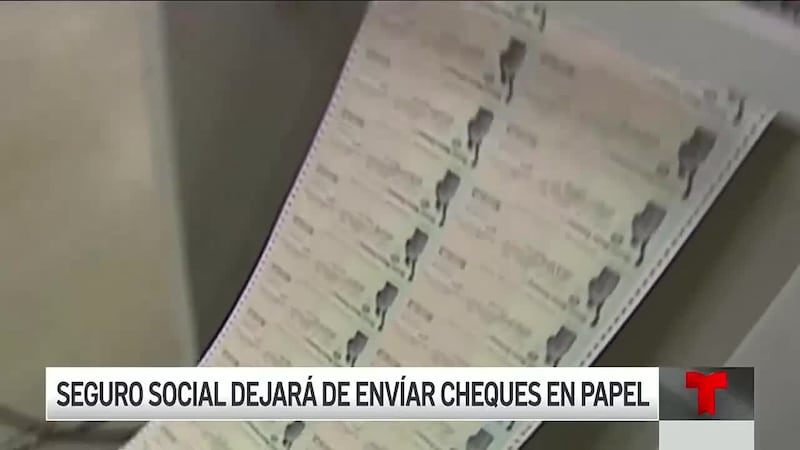 No más cheques en papel para los beneficiarios del seguro social